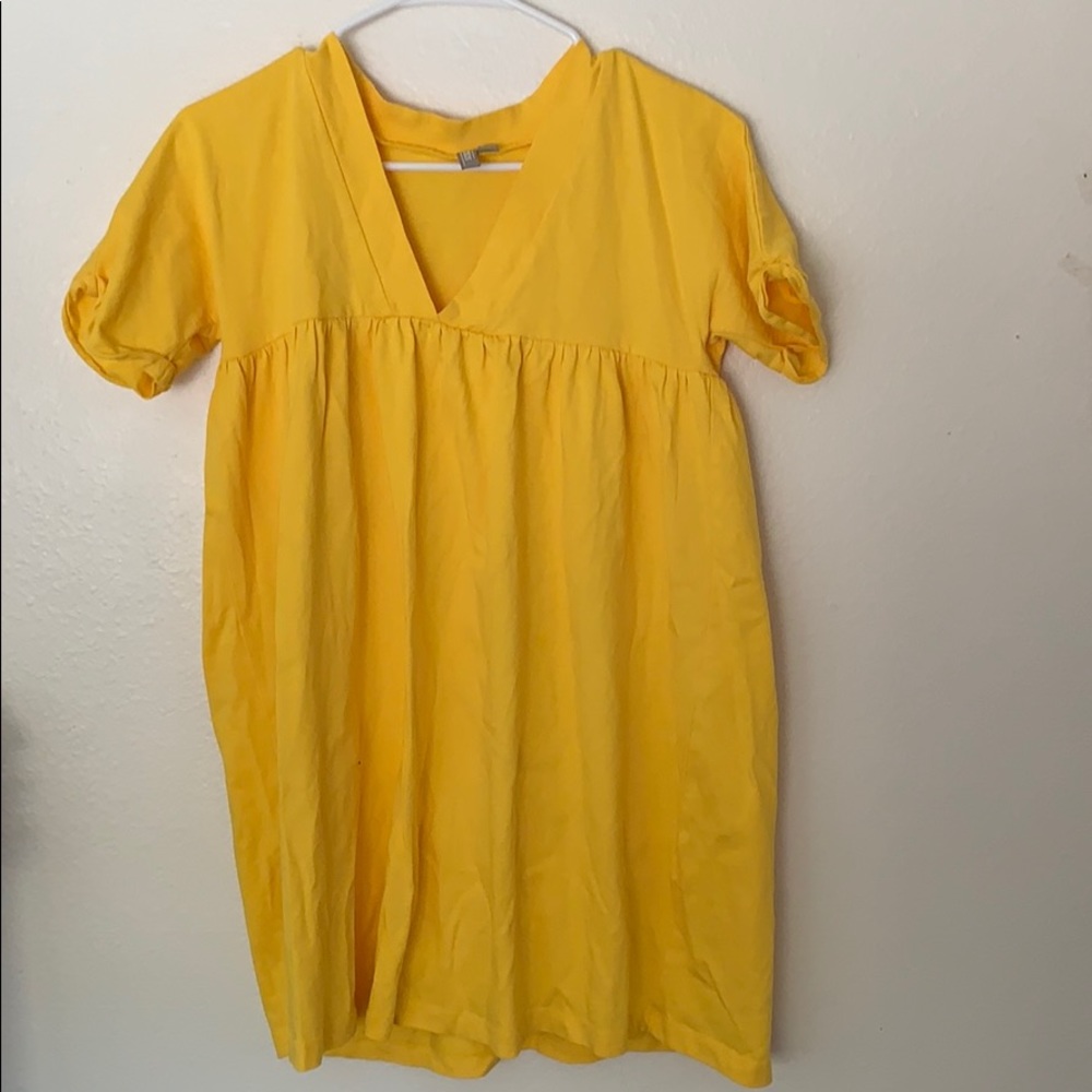 ASOS yellow dress